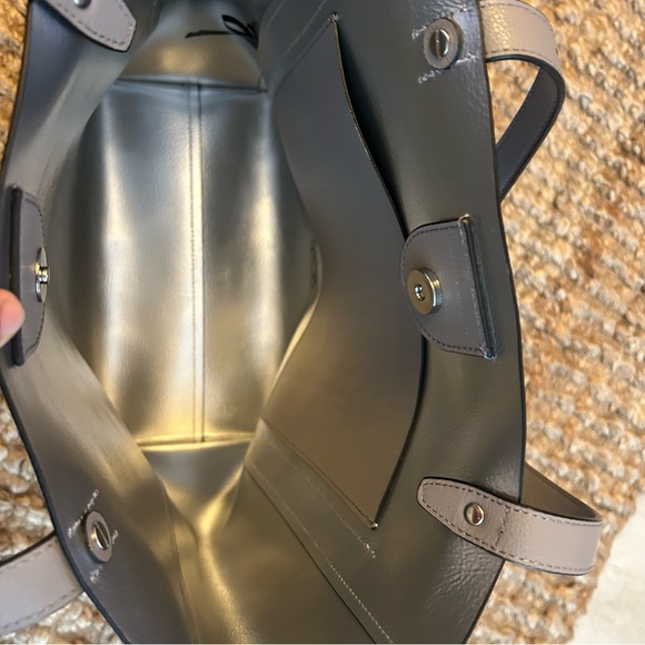 Rebecca Minkoff Slate Gray/Taupe Tote Bag - Picture 6 of 11